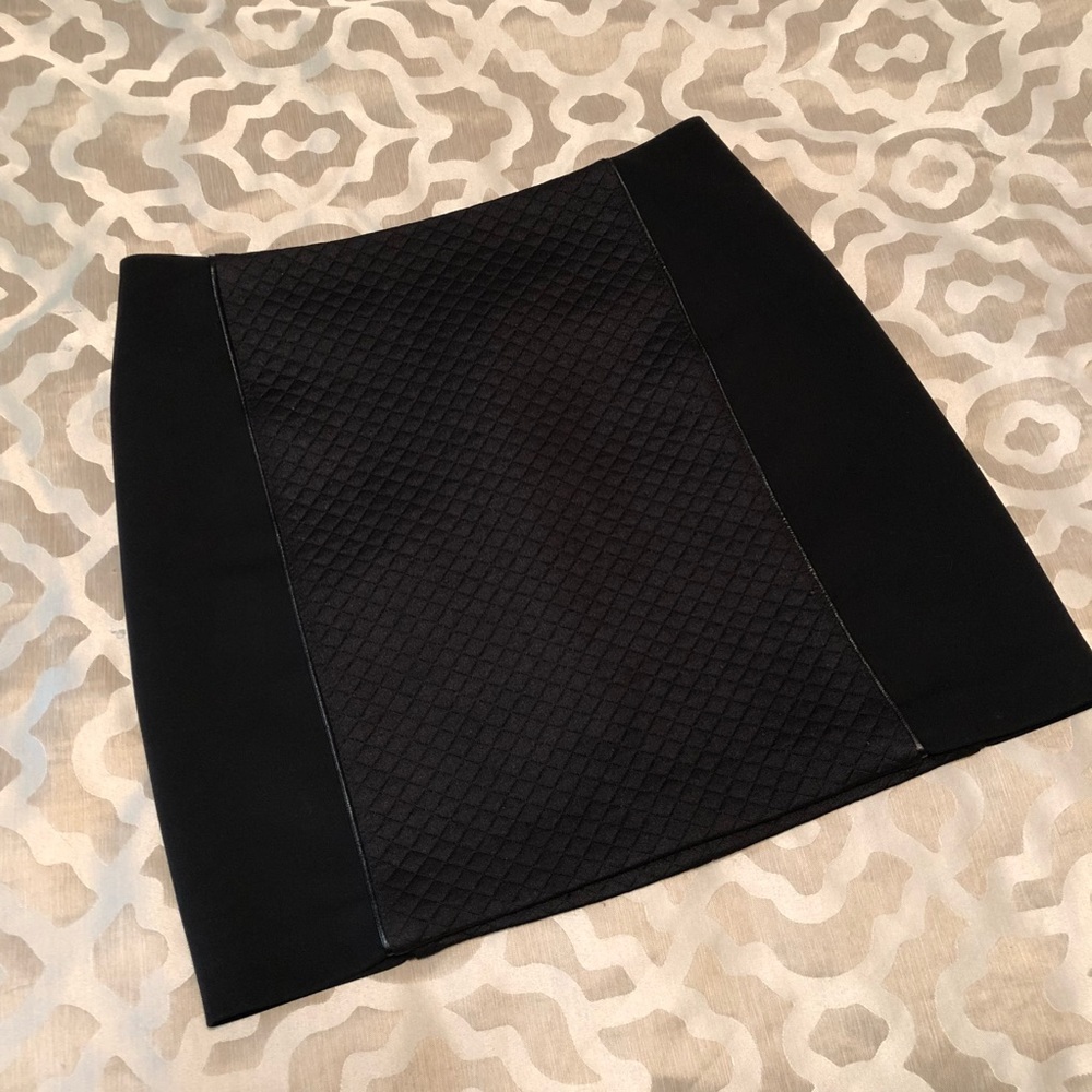 Club Monaco Quilted Mini Skirt - Picture 2 of 4